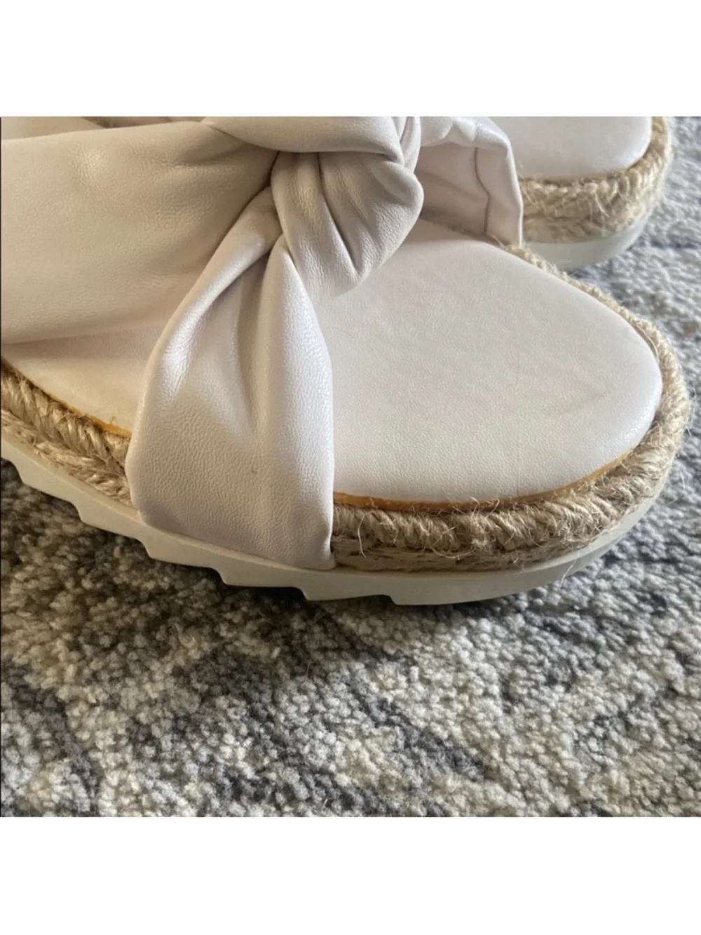 Universal Thread Knot-Front Espadrille Slides - Cream - Picture 6 of 6